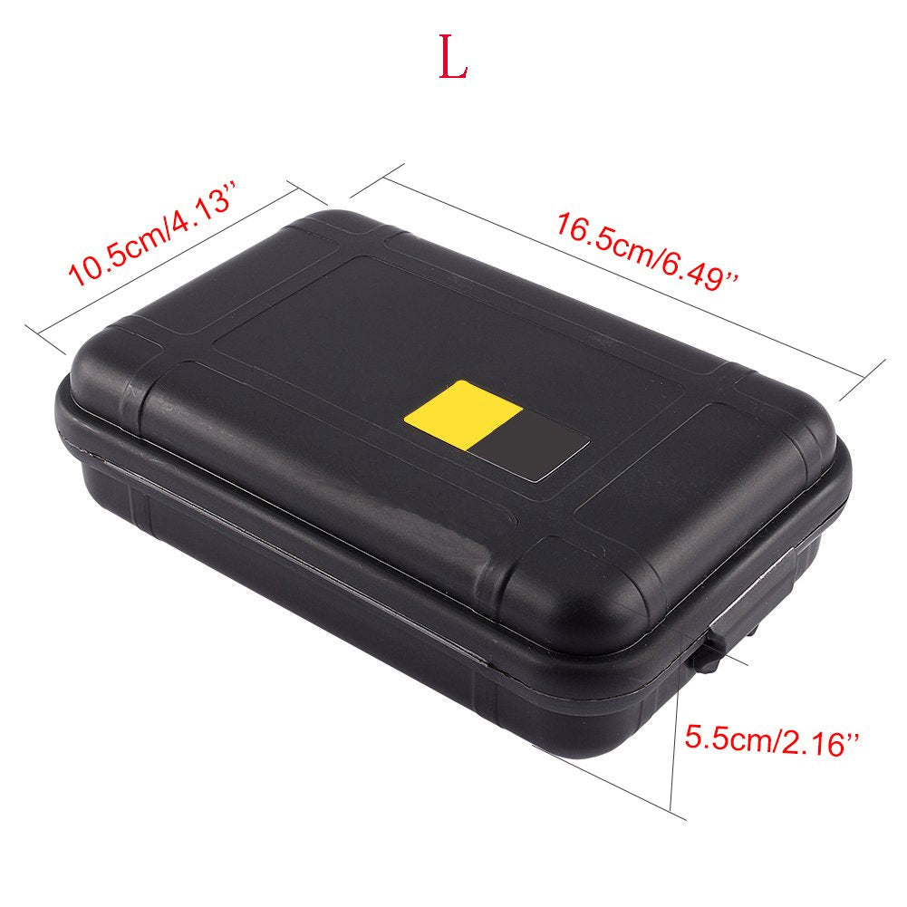 Yosoo airtight plastic storage keeps pills and cigarettes dry on outdoor adventures