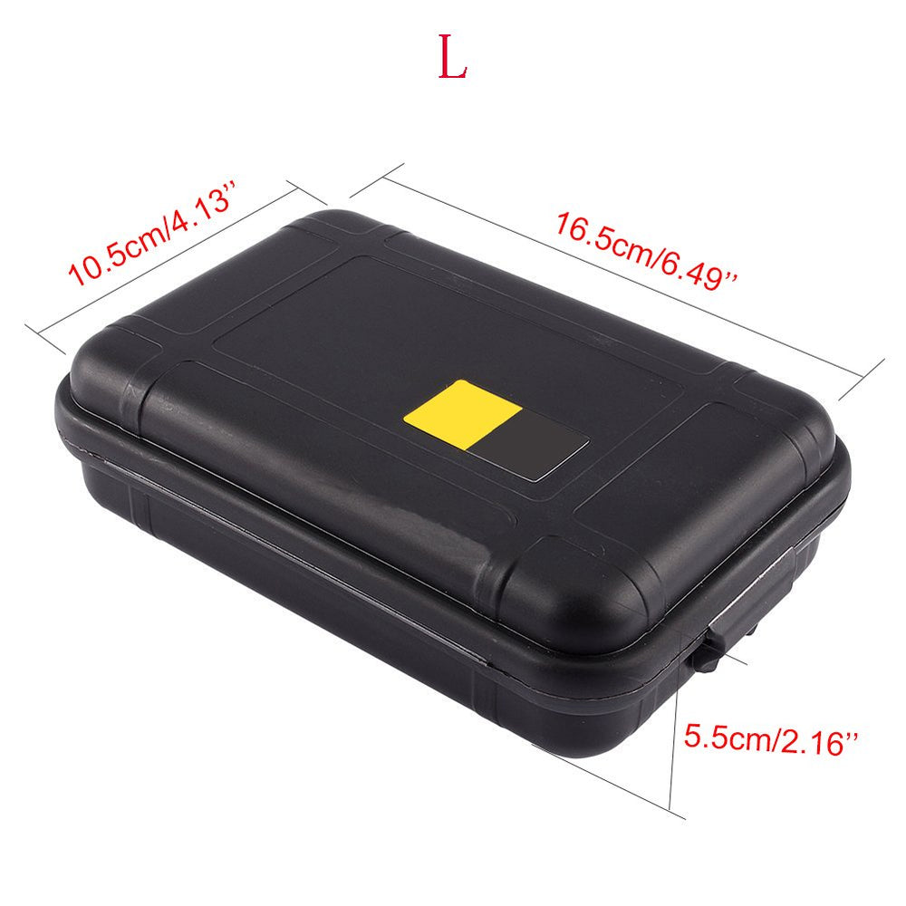 Yosoo airtight plastic storage keeps pills and cigarettes dry on outdoor adventures