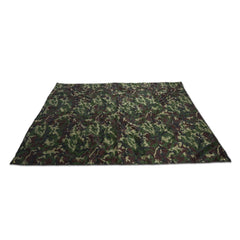Yosoo tent tarp laid as a groundsheet protecting tent flooring.