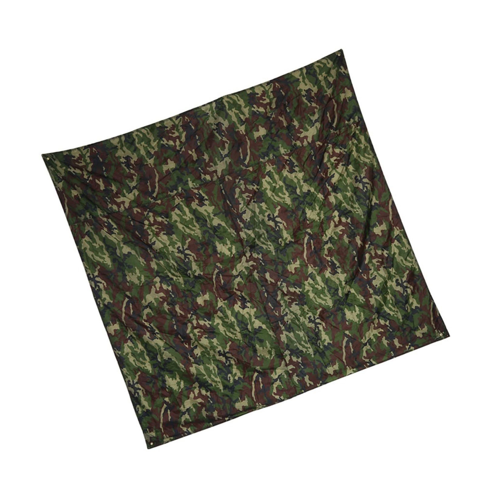 Yosoo tent tarp folded neatly fits a lightweight travel bag.