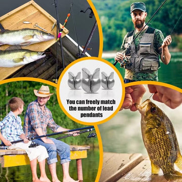 YOTO 1g lead split shot sinkers – 20 pieces