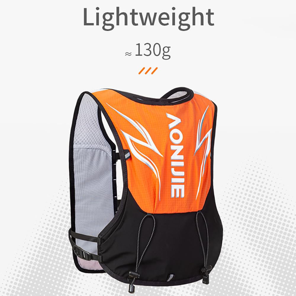 YOUGLE Kids hydration backpack chest flask pocket for quick sips on the move