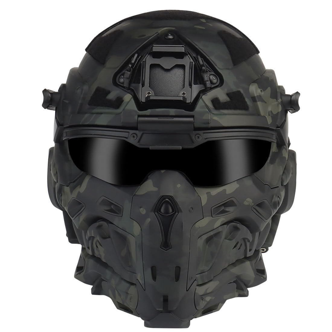 YounggDiy HL-98 front view tactical helmet for outdoor use.
