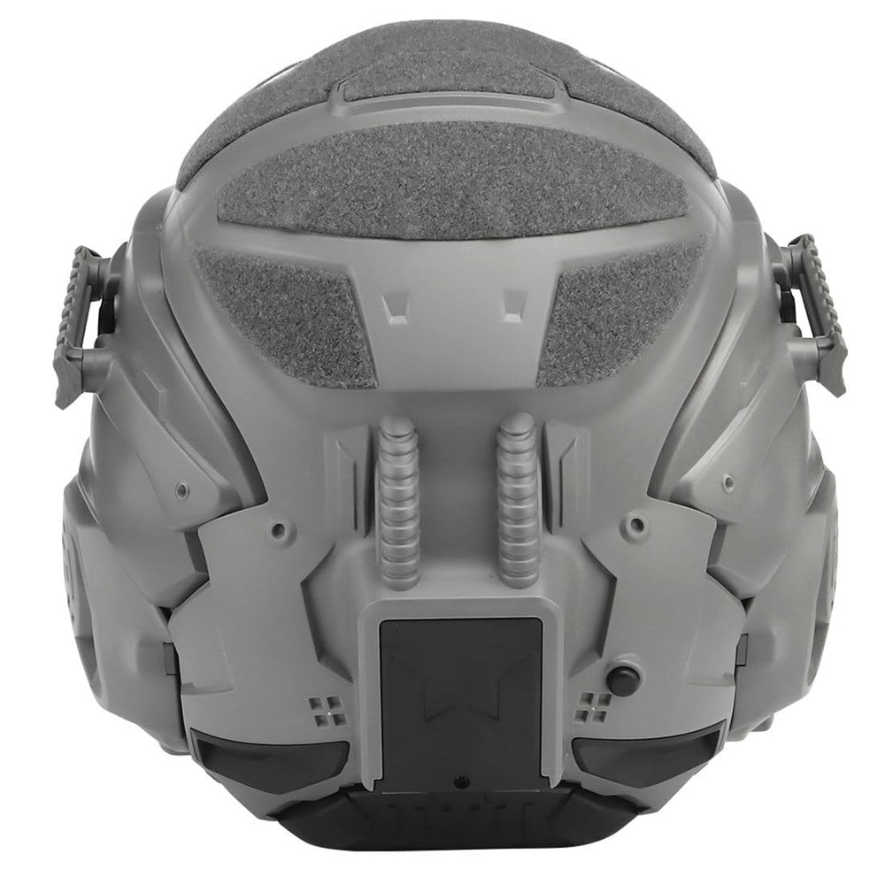 YounggDiy HL-98 helmet rear neck articulation enhances movement range