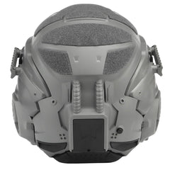 YounggDiy HL-98 helmet rear neck articulation enhances movement range