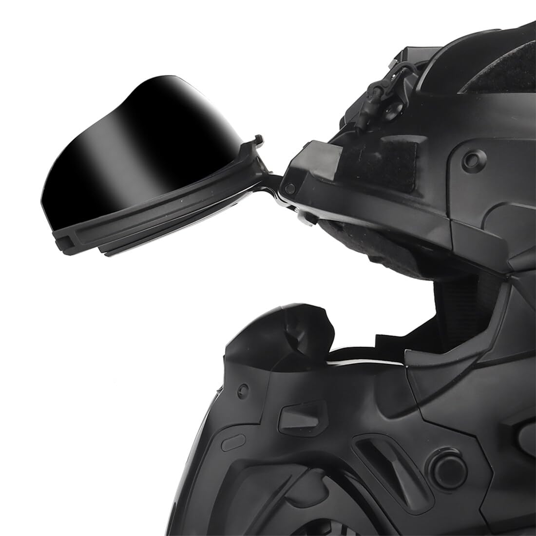 YounggDiy HL-98 replacement transparent visor for quick changes.