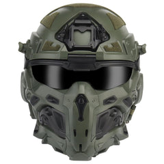 YounggDiy HL-98 helmet front view shows a durable ABS shell for rugged outdoor use.