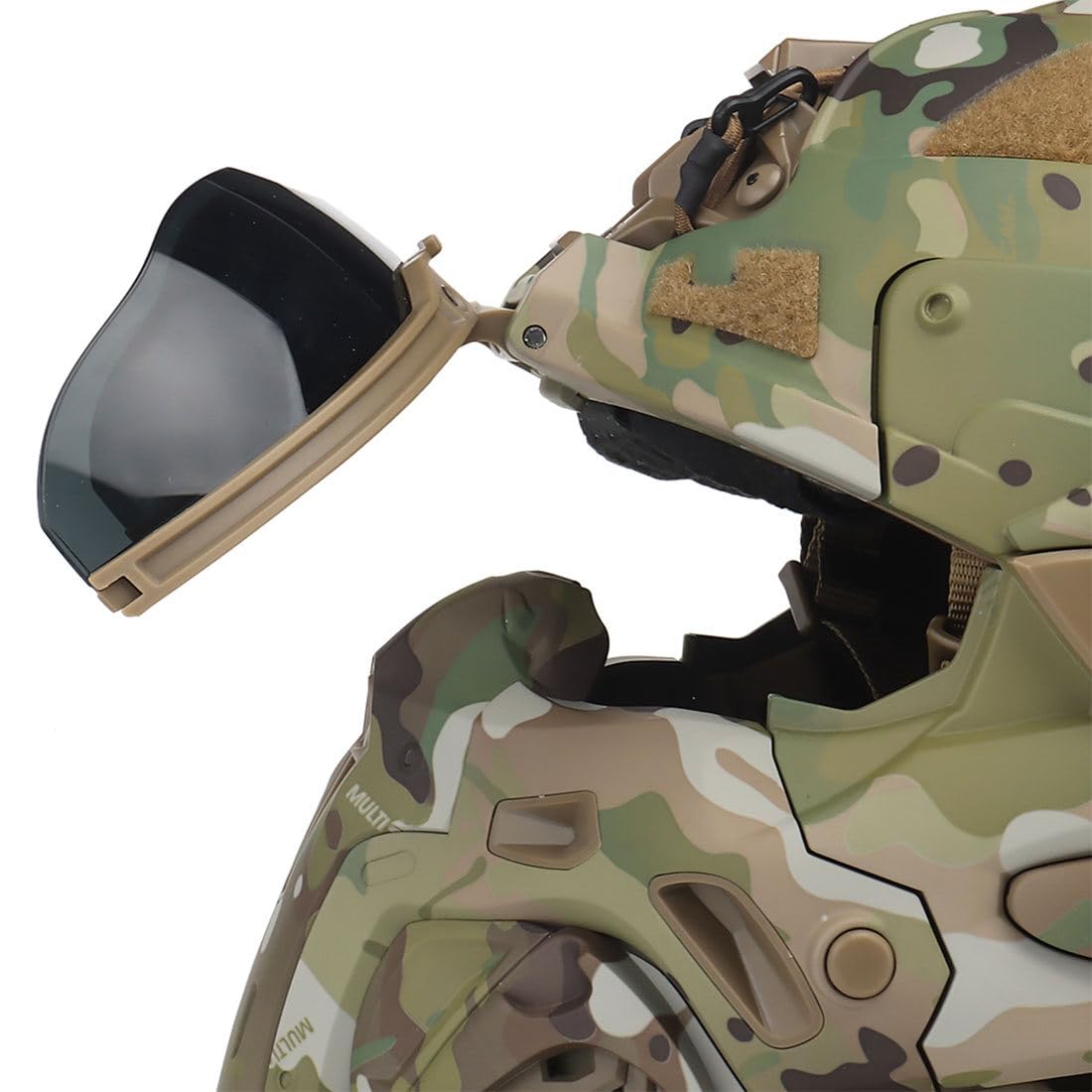 YounggDiy HL-98 helmet replaceable visor offers versatile lens options.