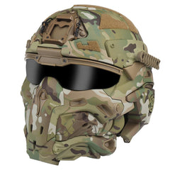 YounggDiy HL-98 helmet side view with two-side rails enables modular gear.