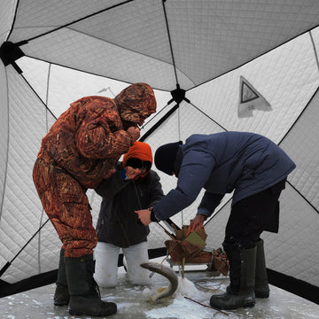 Folded compact size showing portable design