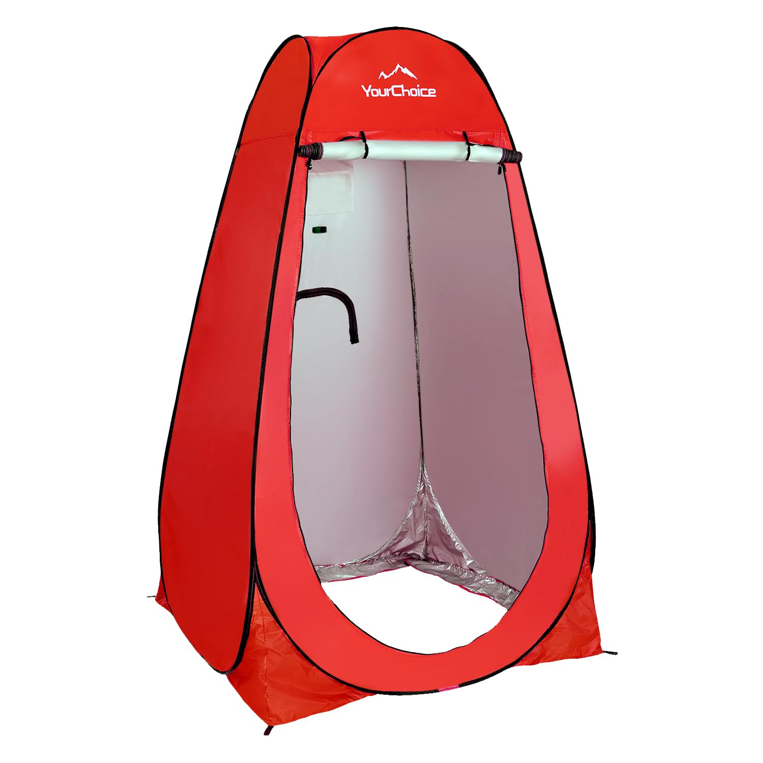 Your Choice pop-up privacy tent ready in seconds for quick outdoor changing