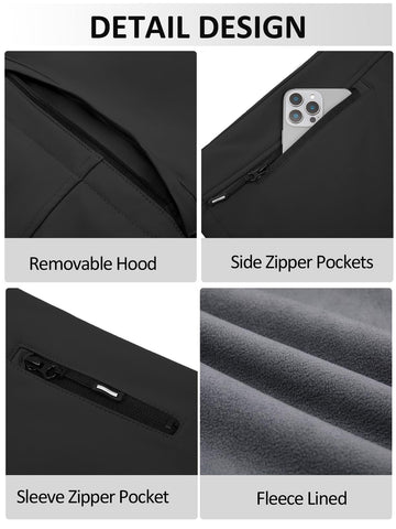 Yousify mens softshell jacket worn during camping delivers warmth and dry comfort