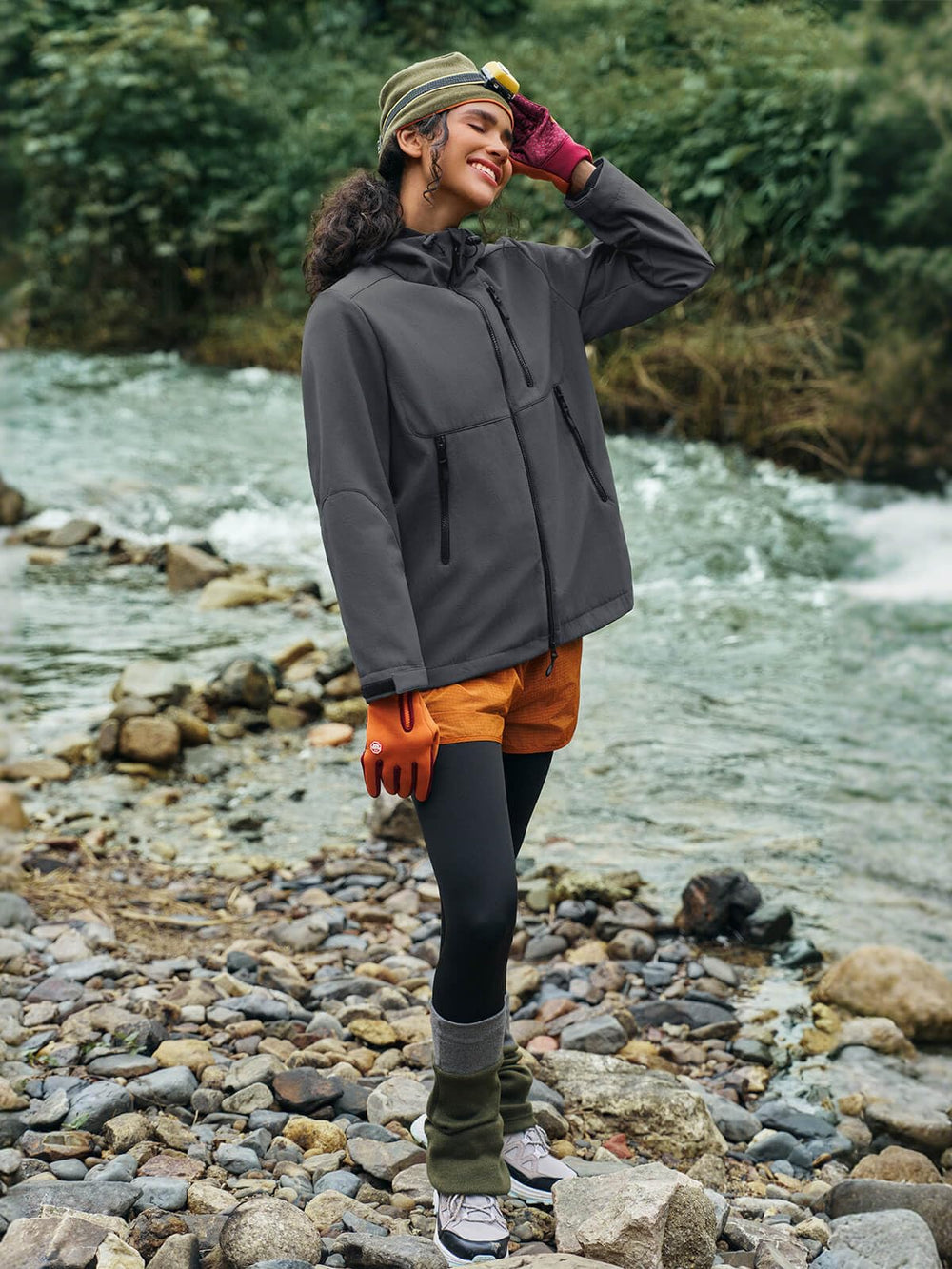 Yousify worn during fall walks demonstrates versatile outerwear for cool days