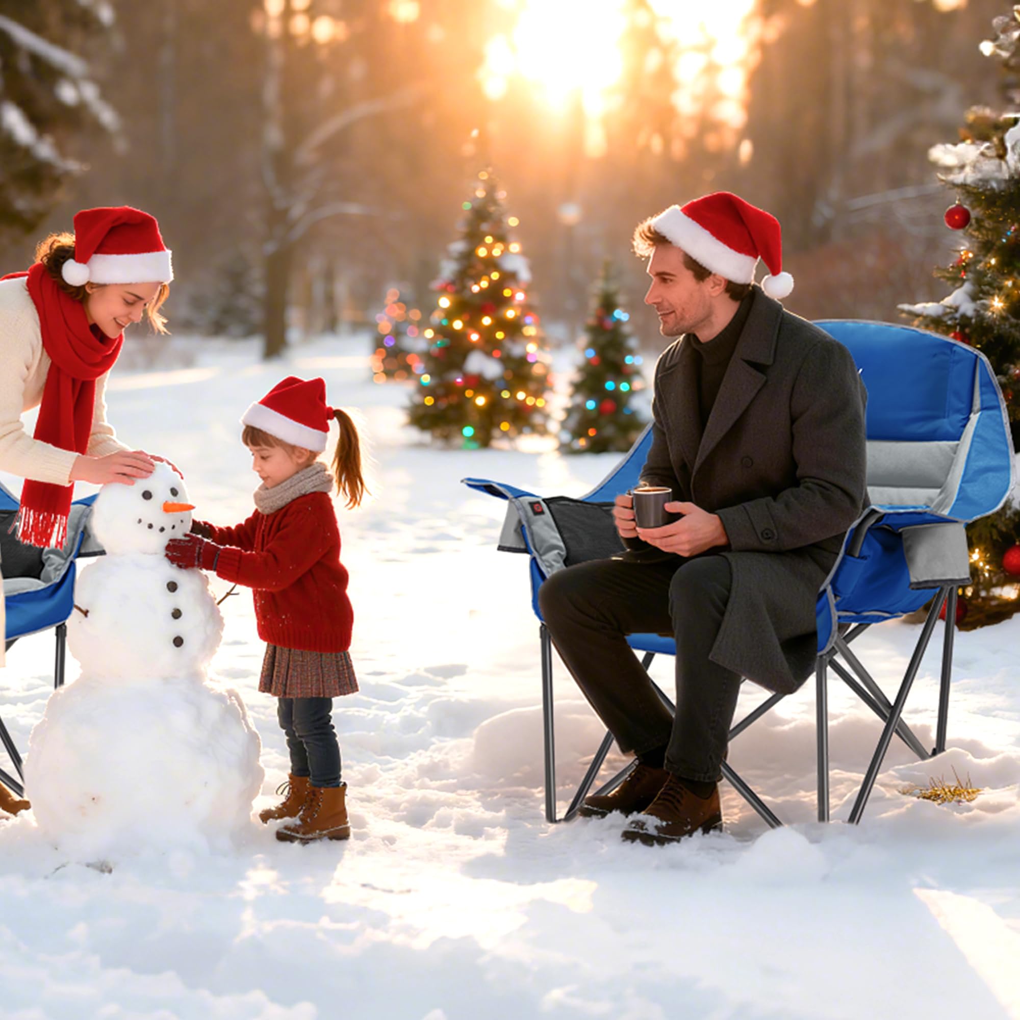 Youtanic heated camping chair weight-capacity-500lbs proves robust load tolerance.