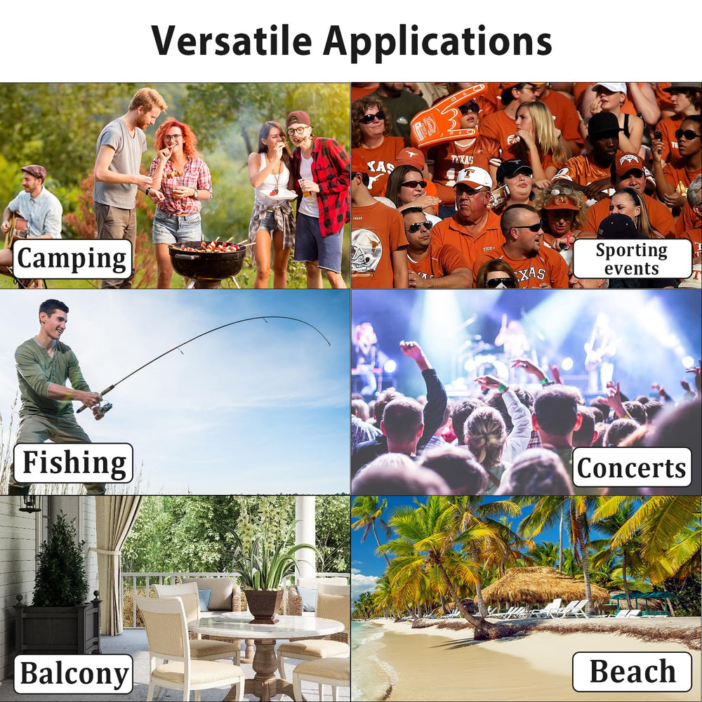 Youtanic camping chair offers all-season comfort during camping, fishing, or events.