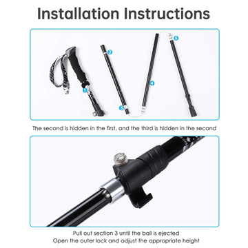 YOVITAL trekking-poles-7075-aluminum highlight durable trail performance.