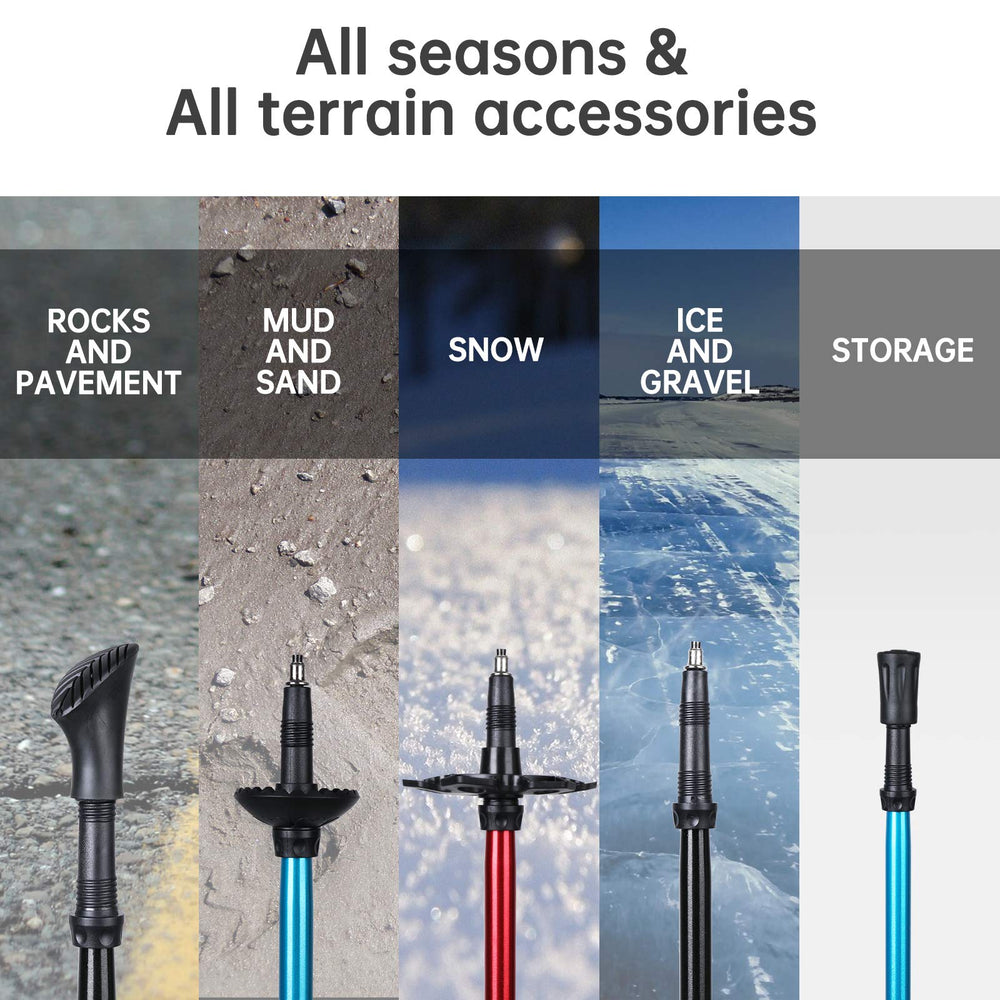 YOVITAL Poles with carry bags for easy transport and organization.