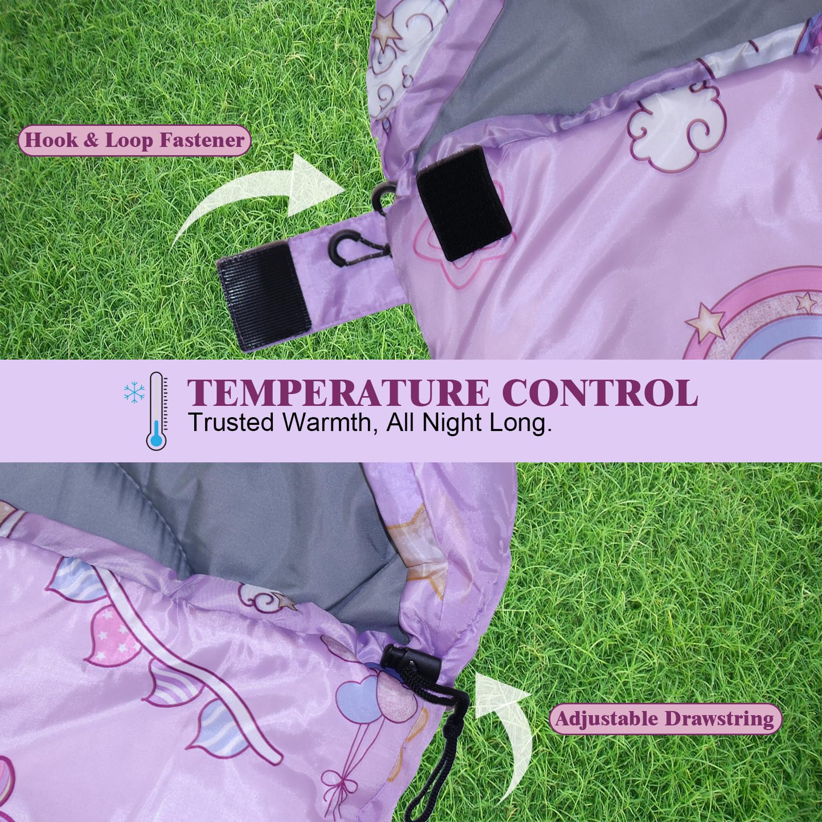 YOVOMEE 210T shell with 180G filling balances durability and warmth