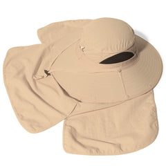 YR.Lover Sun Blocker Hat large brim shields face and ears outdoors