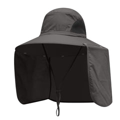 YR.Lover Sun Blocker Hat with neck flap provides full sun protection for face and neck