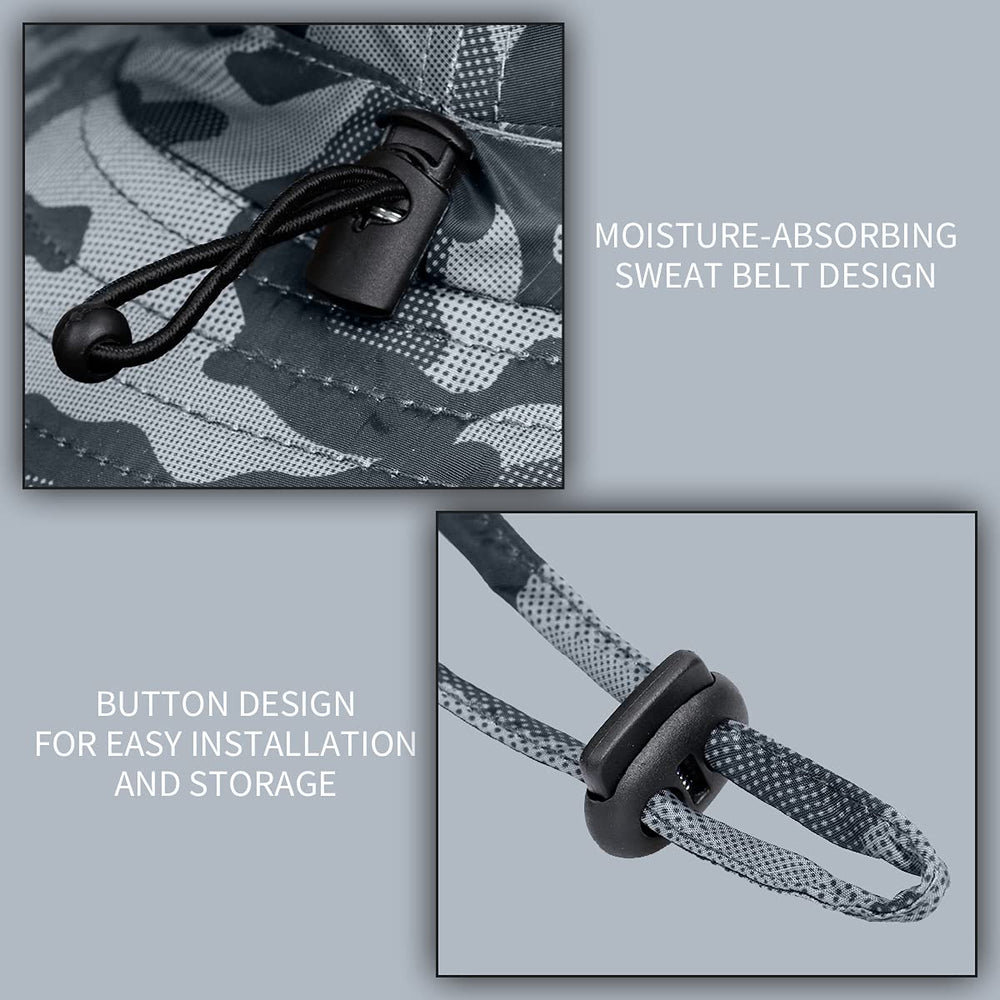 YR.Lover Hat ventilation mesh demonstrates airflow for hot sunny days.