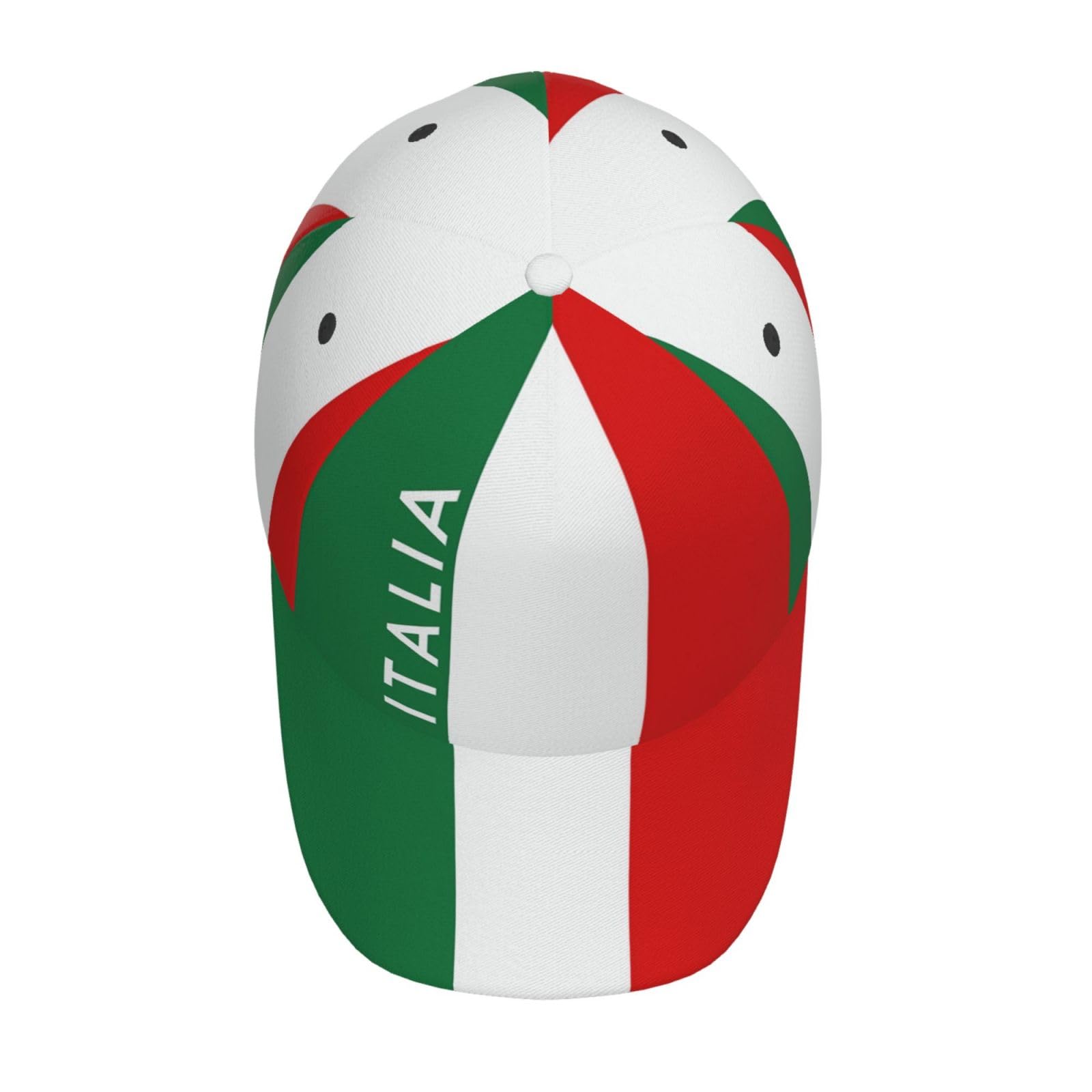 YSBYEIU Packable Italian flag hat folds for travel