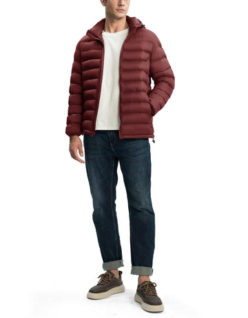 YSENTO lightweight winter jacket ideal for hiking and travel.