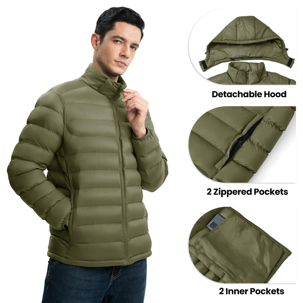 YSENTO stand-up collar design adds neck warmth during chilly commutes