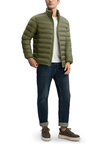 YSENTO water-resistant shell helps keep you dry in light rain