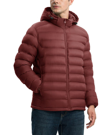YSENTO jacket with detachable hood demonstrates wind protection in outdoor wear.