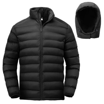 YSENTO detachable hood with buckle for adjustable wind protection