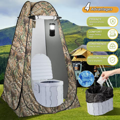 YSR VEF changing room keeps you or gear private after hiking
