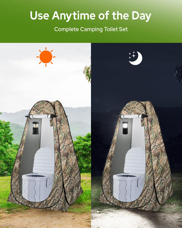 YSR VEF toilet bags help keep waste contained for camping