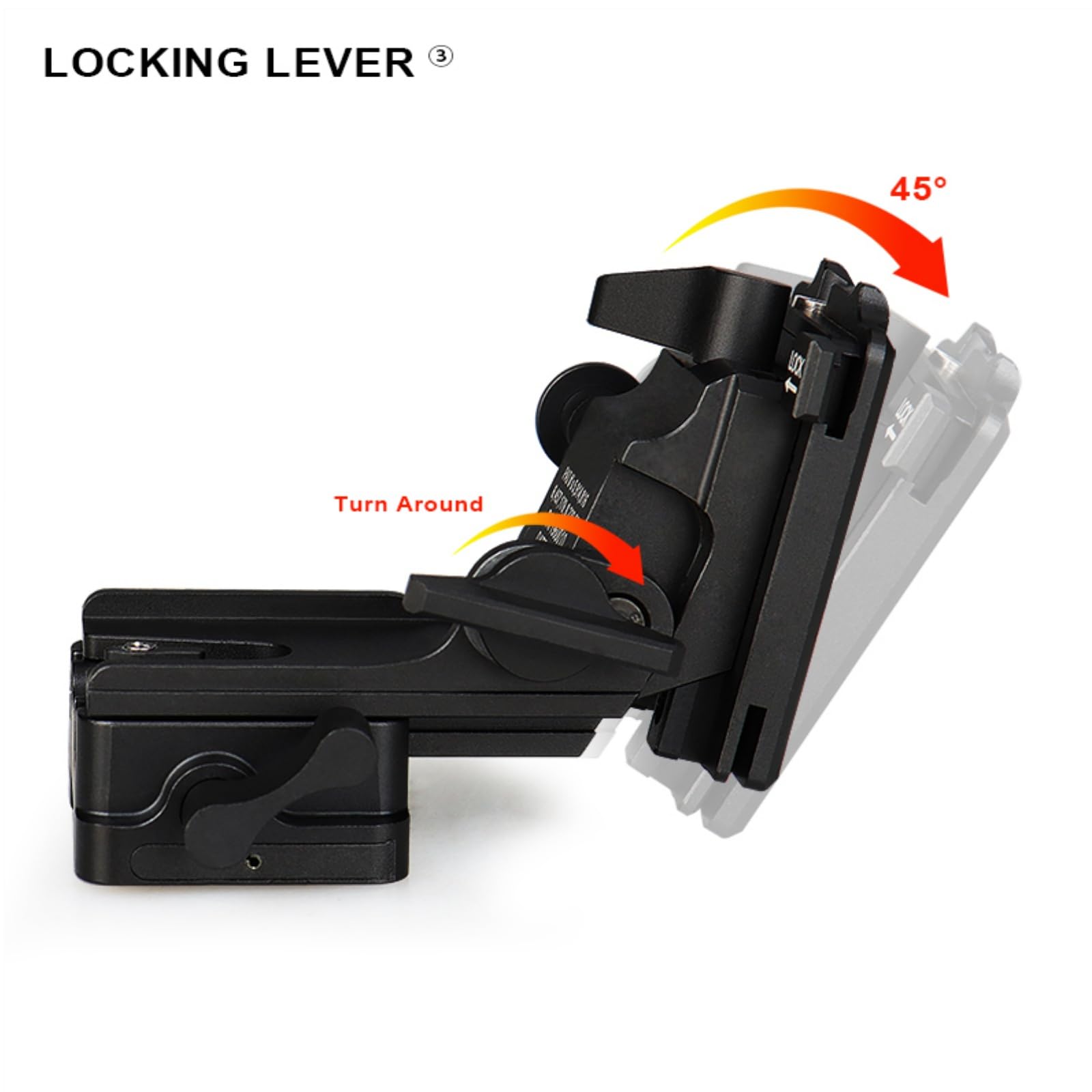 YSS NVG mount low profile folded design prevents snagging