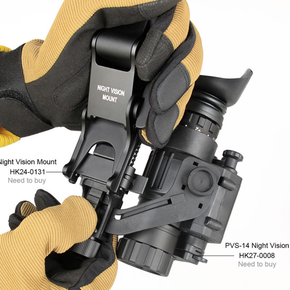 Card-slot and tenon-mortise connection ensures secure helmet mounting under activity.