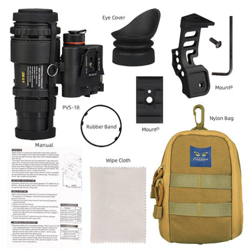YSS PVS18A anodized aluminum body keeps weight manageable.