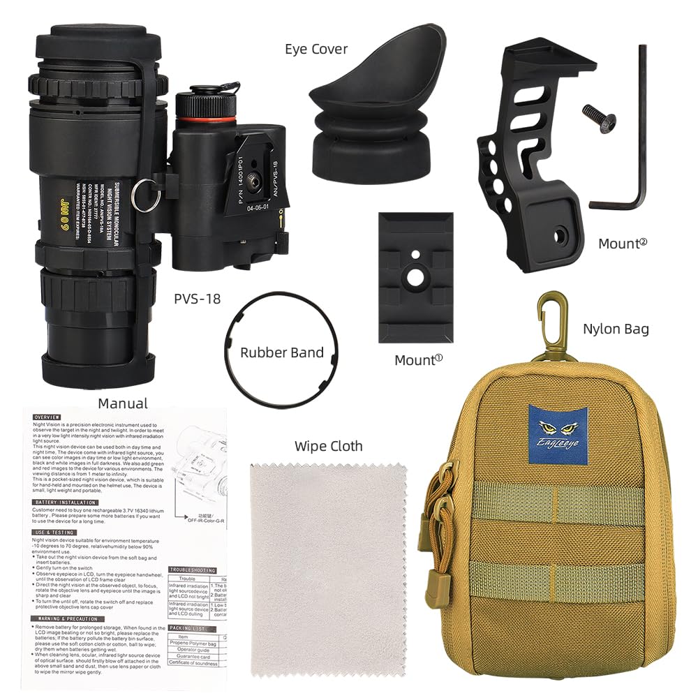 YSS PVS18A anodized aluminum body keeps weight manageable.