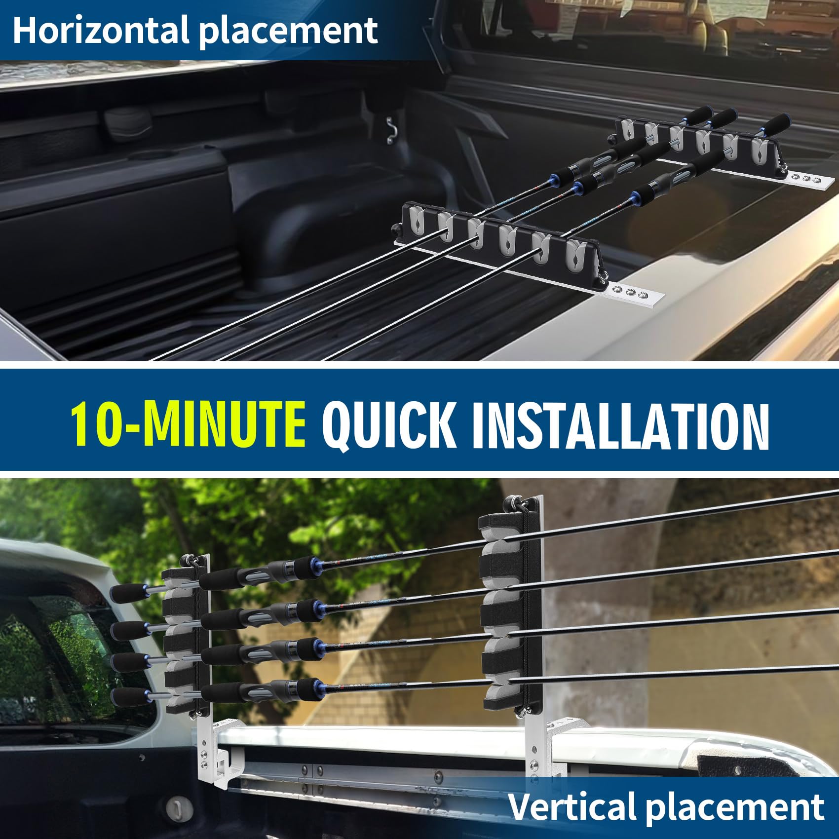 YSVORTOT no-drill installation toolkit image showing quick, tool-assisted setup.