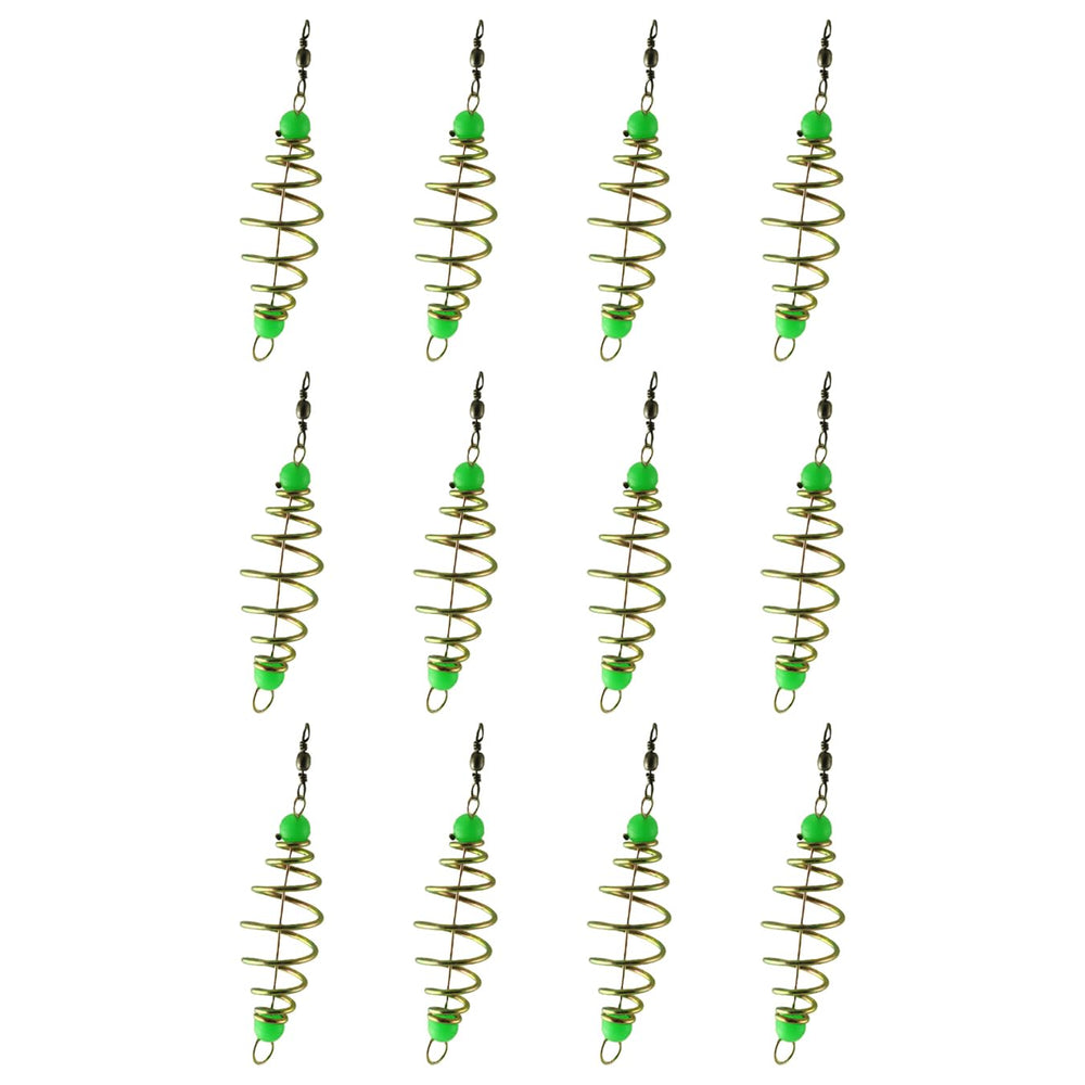 12-piece YTgilo bait spring feeder package