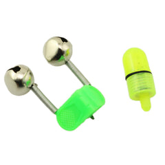 Close up of YTgilo sea rod bell light clip and spring
