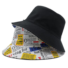 YTNKIV oversized bucket hat brim extended for sun protection outdoors.