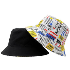 YTNKIV oversized bucket hat front view for big heads with comfortable fit.