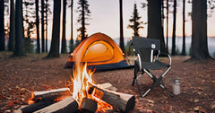 YTZ Outdoor 2024 portable camping chair folded in carry bag for transport