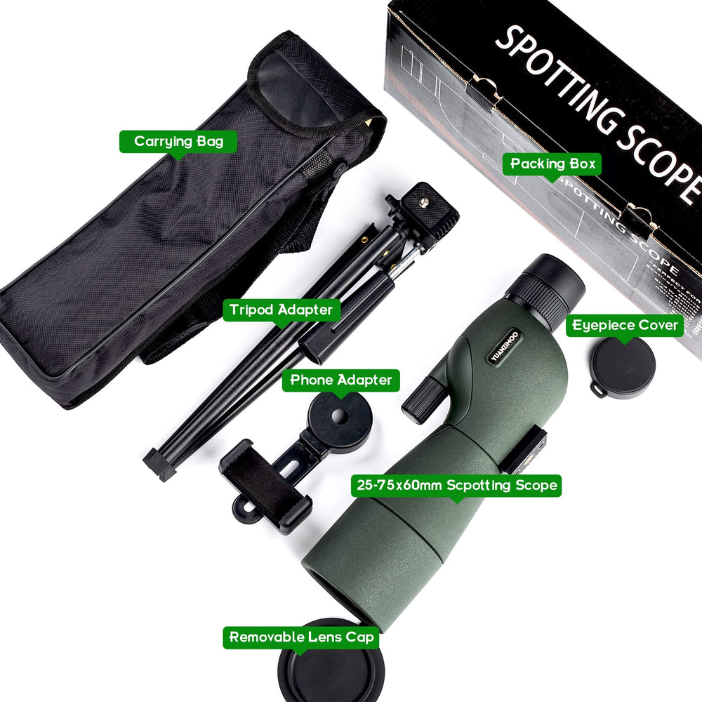 YUANZIMOO full kit contents ready for field observation.