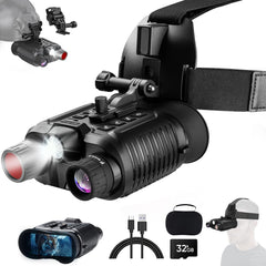 YUANZIMOO Night Vision Goggles full-color display for immersive night viewing.