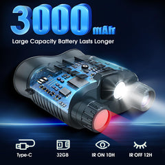 YUANZIMOO 10x optical zoom for distant scene clarity.