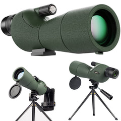 YUANZIMOO spotting scope 25x-75x view delivers clear target detail for shooting.