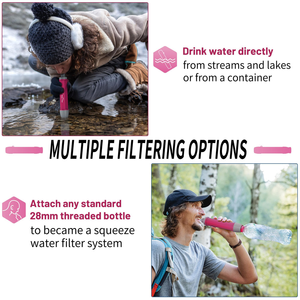Yuclet YWF01 28mm bottle threading compatibility enables seamless attachment for versatile outdoor hydration.