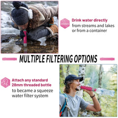 Yuclet YWF01 28mm bottle threading compatibility enables seamless attachment for versatile outdoor hydration.