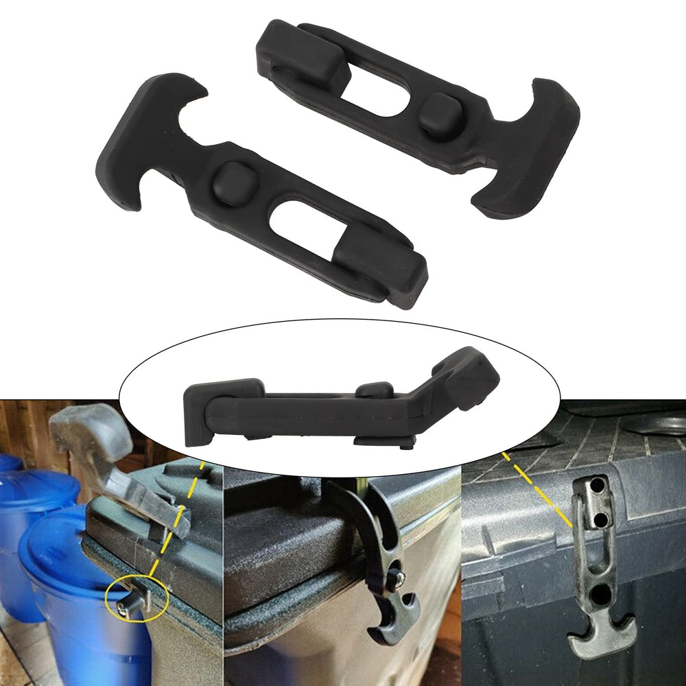 Yuecoom latches in-use on a cooler demonstrate secure closure during travel